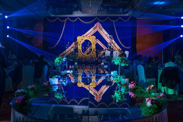 【特价套系】蓝色欧式婚礼●天来酒店